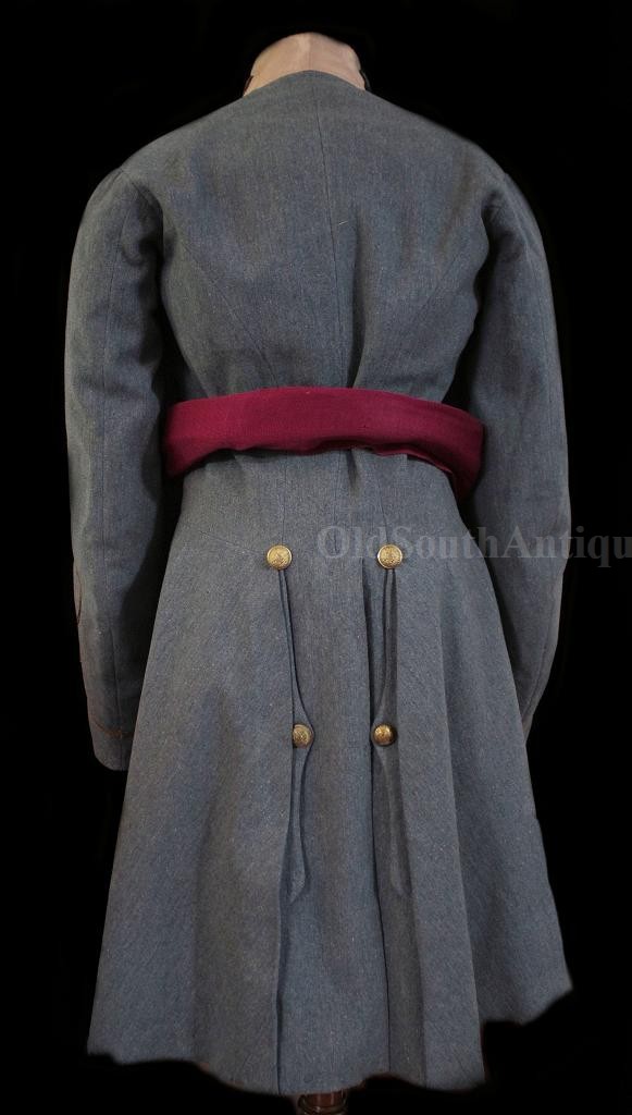 Victorian Men's Wool and Velvet Tail Coat