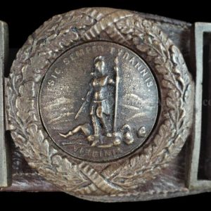 Louisiana State Seal Waist Belt