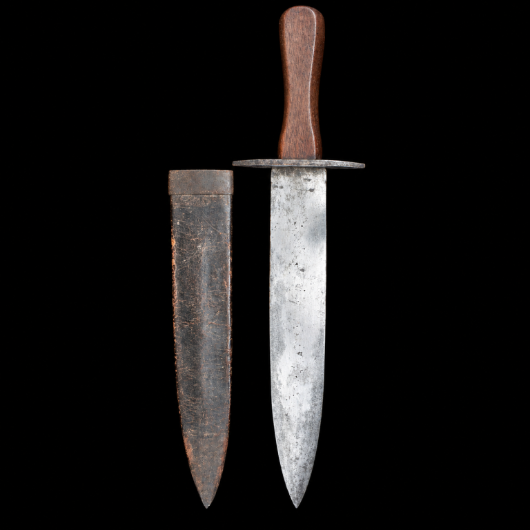 Wm. Albaugh’s, Twice Published, Personal Virginia Bowie Knife