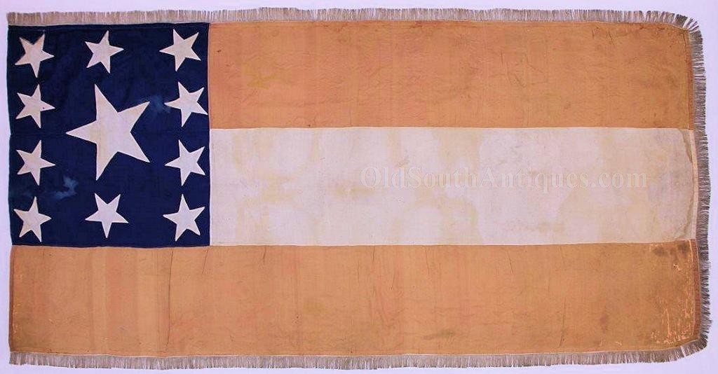 Battle Flag Captured at the Battle of Murfreesboro, Tennessee