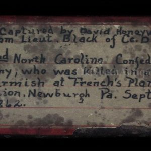 2nd North Carolina Cavalry KIA Identified Cavalry Sword