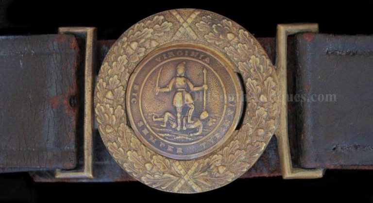 Spectacular Virginia Officer's Belt