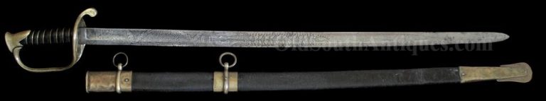 William J. McElroy Foot Officer's Sword