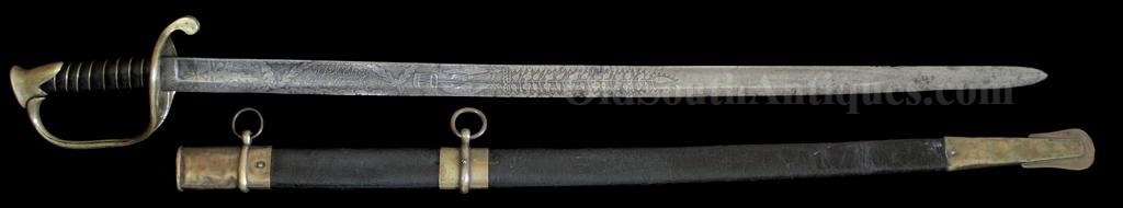 William J. McElroy Foot Officer's Sword