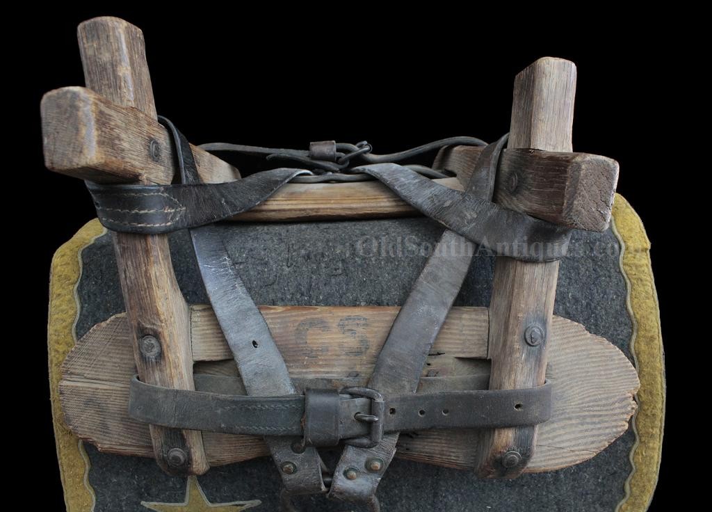 CS Marked Confederate Pack Saddle