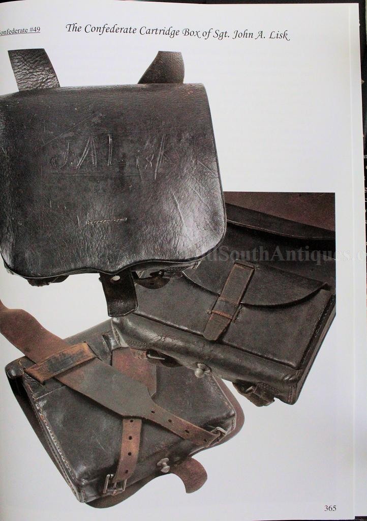 Identified, Published Confederate Cartridge Box with its Original Sling