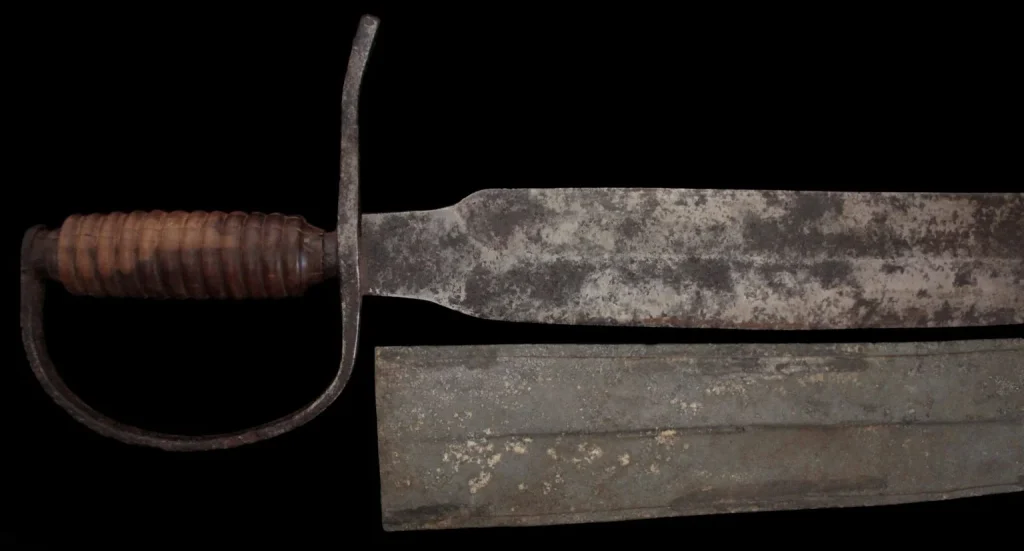 “Wicked” Published D-Guard in its Original Tin Scabbard